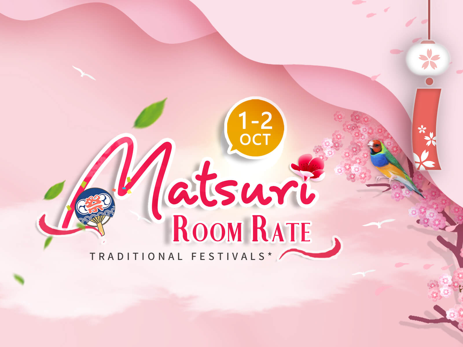 Matsuri Room Packages (START from IDR 350,000)