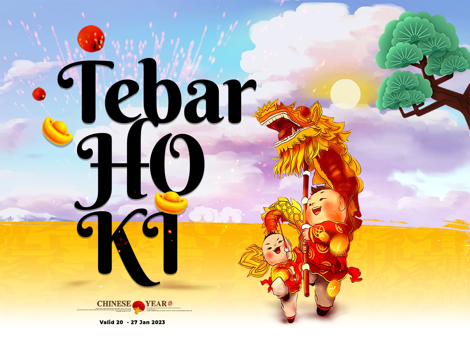 ✨ TEBAR HOKI 🥳 Melewatkan hari Imlek dengan Keluarga tersayang!